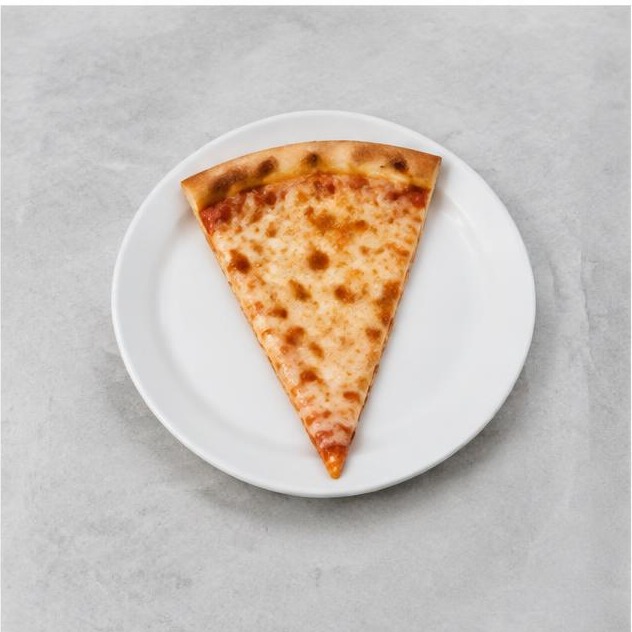 Single cheese slice